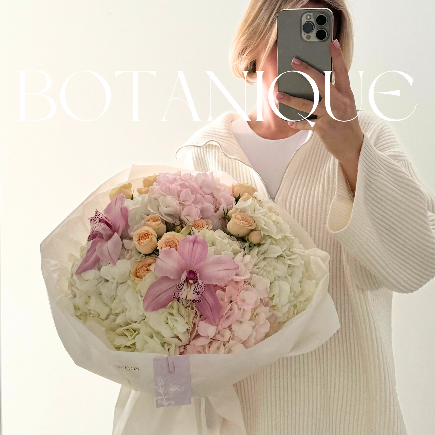 Orchids & Hortensias Bouquet