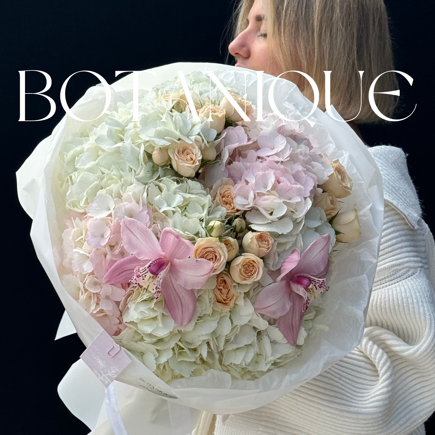 Orchids & Hortensias Bouquet