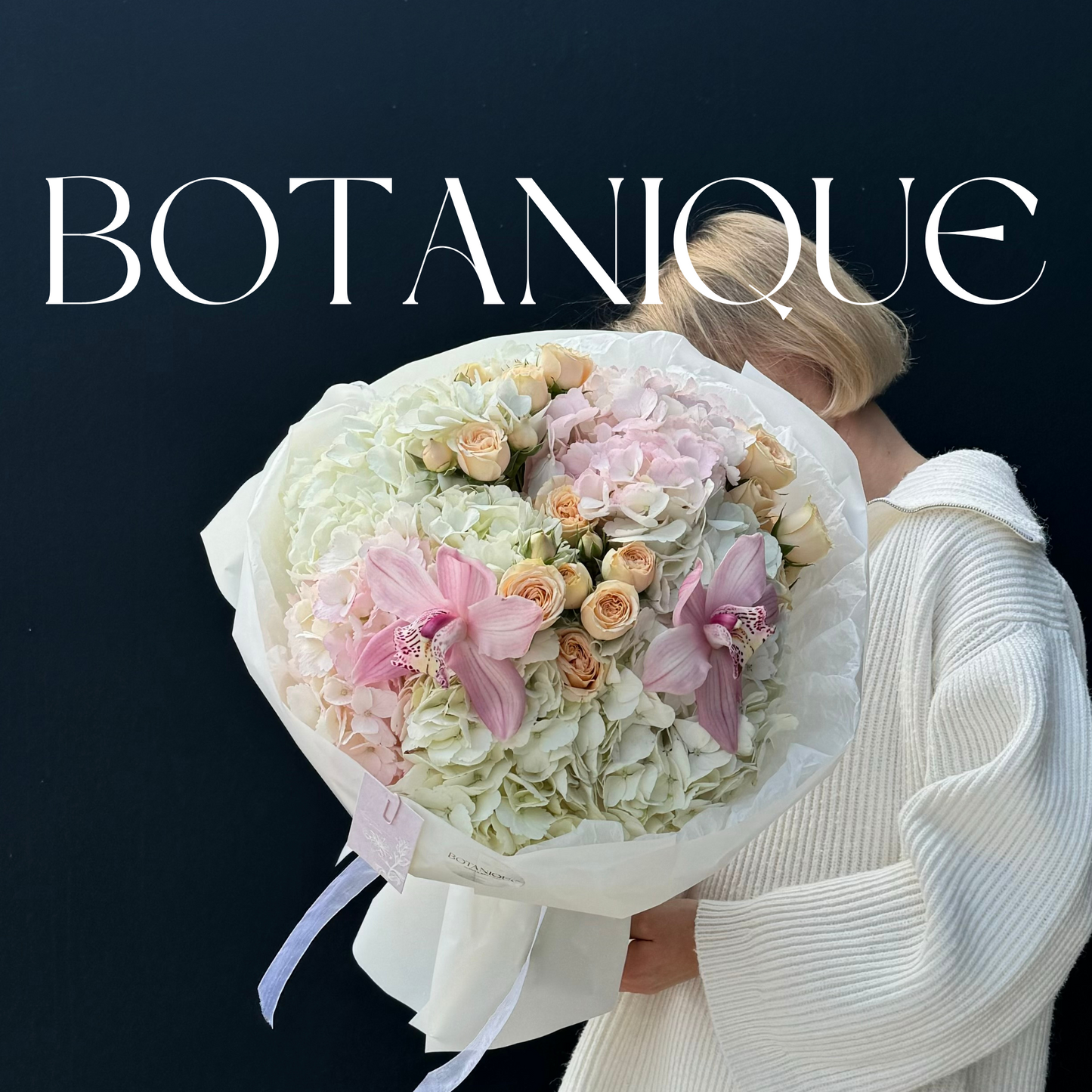 Orchids & Hortensias Bouquet