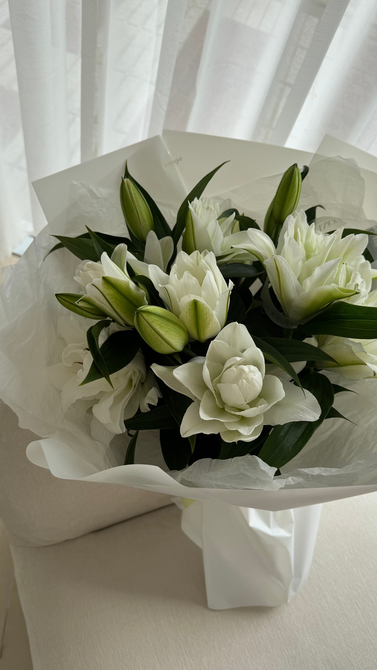 5 peony-style lilies