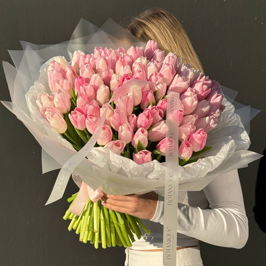 101 Pink Tulips